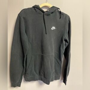 Nike Men's Black Hoodie, Size M